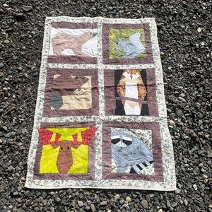 Handmade Animal Quilt/wall hanging